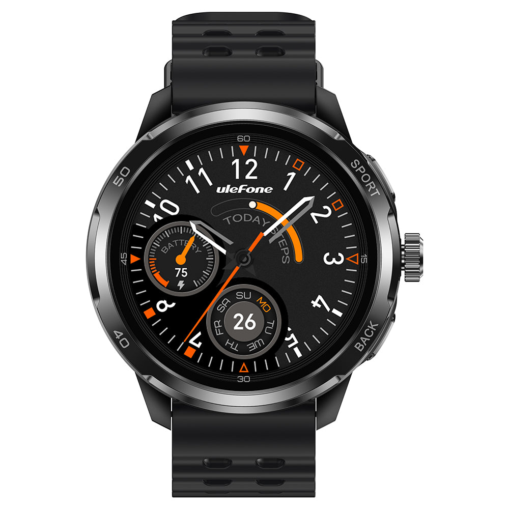 Ulefone Armor Watch Pro, MIL-STD-810H und IP68/IP69K/5ATM, 8 Tage Akku, KI, GPS