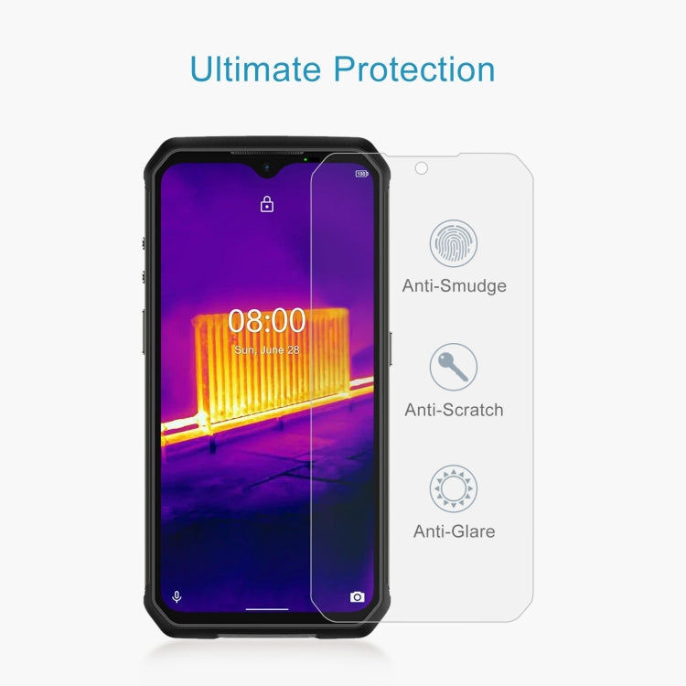 Ulefone Für Ulefone Armor 9 0,26 mm 9H 2,5D gehärtete Glasfolie