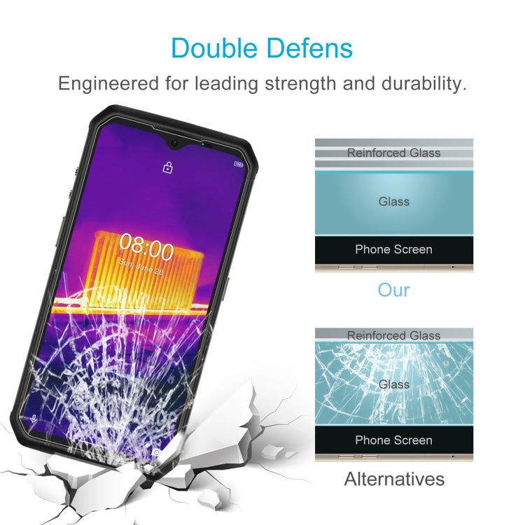 Ulefone Für Ulefone Armor 9 / 9e 10 Stück 0,26 mm 9H 2.5d gehärteter Glasfilm