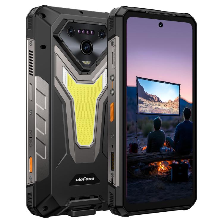 Ulefone Ulefone Armor 34 Pro+ Projektor, 16 GB + 512 GB, Nachtsicht, robustes Smartphone (IP68/IP69K)