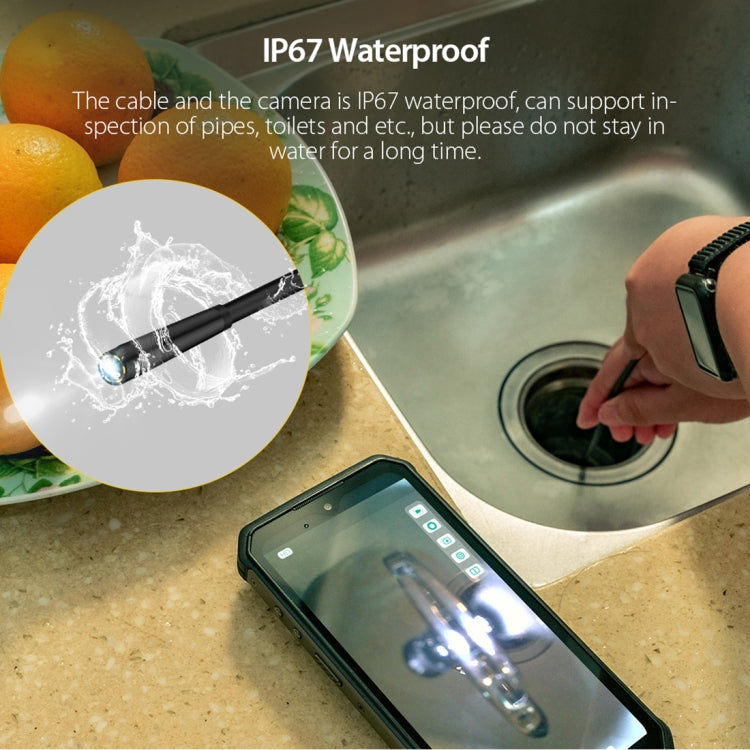 Ulefone Ulefone Endoskop E1 IP67 Wasserdichtes 3-in-1-Endoskop für Ulefone Power Armor 13 / Armor 9/9E, uSmart E1