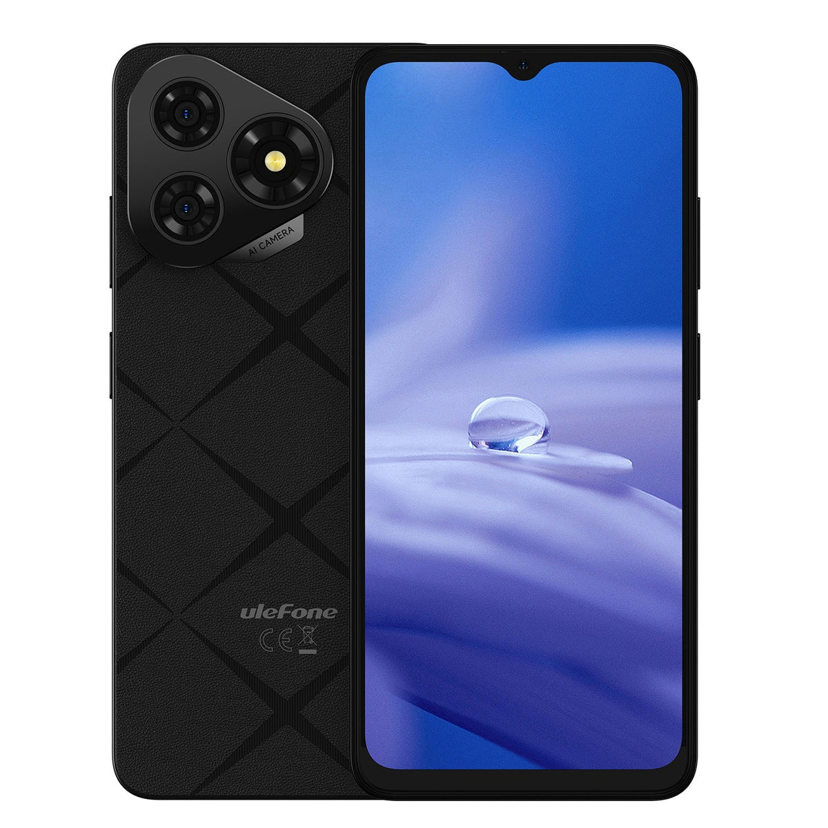 Ulefone Ulefone Note 19 6.56-inch HD+ Unisoc T603, Octa-core 5000mAh 3GB+32GB Schwarz