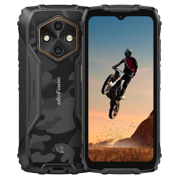 Ulefone Ulefone RugKing 4 Pro, 8 GB + 128 GB, robustes Smartphone (IP68/IP69K), 6,56 Zoll, Android 16, Unisoc T7250 Octa-Core-Prozessor, Netzwerk: 4G, NFC, OTG, RugKing 4 Pro, 8GB+128GB