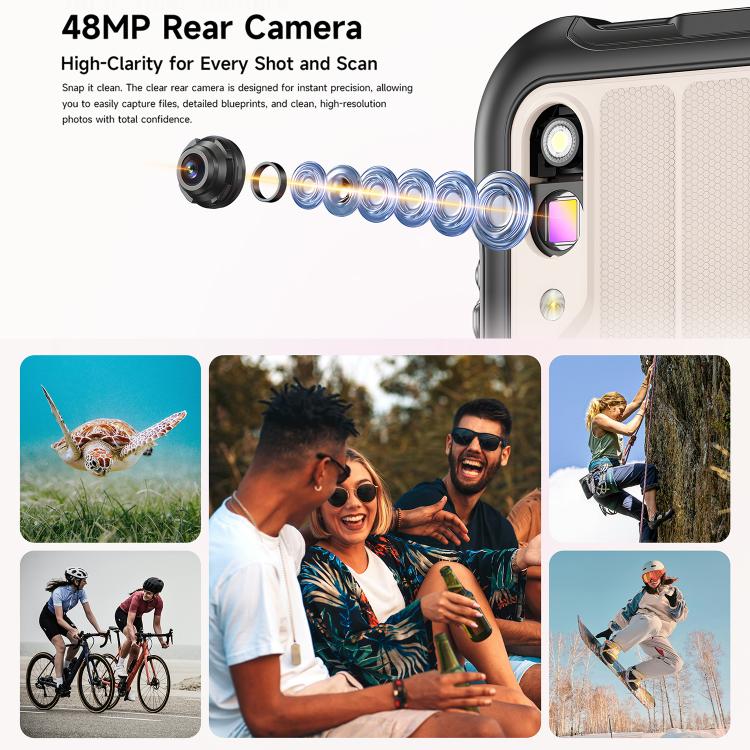 Ulefone Ulefone Rugking Pad 2 Pro, 8 GB + 128 GB, 10,1 Zoll, Android 16, Unisoc T7250 Octa-Core-Prozessor, 4G