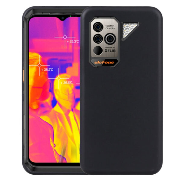 Für Ulefone Power Armor 18T TPU-Handyhülle (Schwarz)