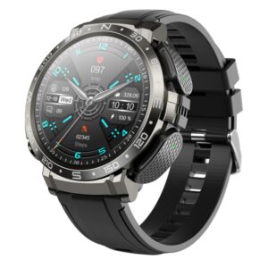 M68 Plus 1,52 Zoll runder Bildschirm 2 in 1 Bluetooth-Kopfhörer-Smartwatch, 512 MB Speicher, unterstützt Gesundheitsüberwachung