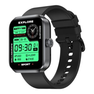 Zeblaze Beyond 3 Plus, stilvolle GPS-Smartwatch mit 1,78 Zoll Bildschirm, unterstützt Bluetooth-Anrufe, Herzfrequenz- und Blutsauerstoffüberwachung