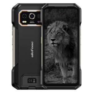 Robustes Ulefone Armor 27 Pro-Telefon, 12 GB + 256 GB, Nachtsicht, 10600 mAh, 6,78 Zoll Android 14 MediaTek Dimensity 6300 Octa Core, Netzwerk: 5G, NFC