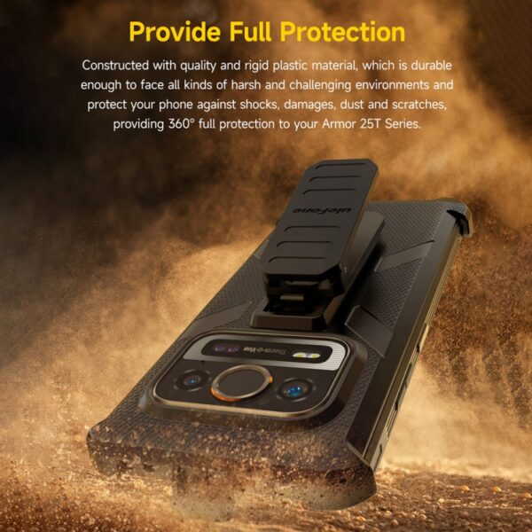 Für Ulefone Armor 25T Pro Ulefone Back Clip Telefonhülle mit Karabiner – Bild 6