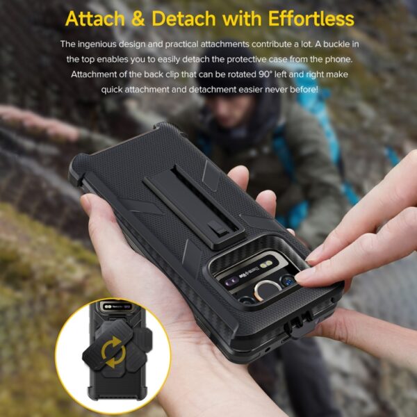 Für Ulefone Armor 25T Pro Ulefone Back Clip Telefonhülle mit Karabiner – Bild 7