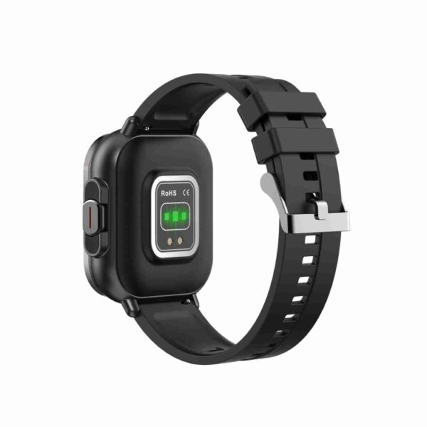 D8 2,01 Zoll 2 in 1 Bluetooth-Kopfhörer-Silikonband-Smartwatch, unterstützt Gesundheitsüberwachung / NFC, Silicone Band (Black), Silicone Band (Beige) – Bild 14