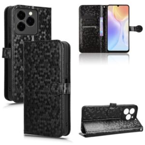 Handyhülle aus Leder mit Wabenstruktur und Punktmuster, For Ulefone Note 20 Pro, For Ulefone Note 19, For Ulefone Note 17 Pro, For Ulefone Note 18 Ultra