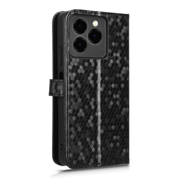 Handyhülle aus Leder mit Wabenstruktur und Punktmuster, For Ulefone Note 20 Pro, For Ulefone Note 19, For Ulefone Note 17 Pro, For Ulefone Note 18 Ultra – Bild 3