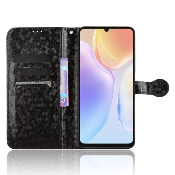 Handyhülle aus Leder mit Wabenstruktur und Punktmuster, For Ulefone Note 20 Pro, For Ulefone Note 19, For Ulefone Note 17 Pro, For Ulefone Note 18 Ultra – Bild 4
