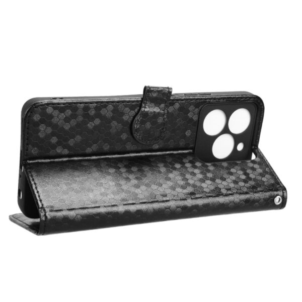 Handyhülle aus Leder mit Wabenstruktur und Punktmuster, For Ulefone Note 20 Pro, For Ulefone Note 19, For Ulefone Note 17 Pro, For Ulefone Note 18 Ultra – Bild 5
