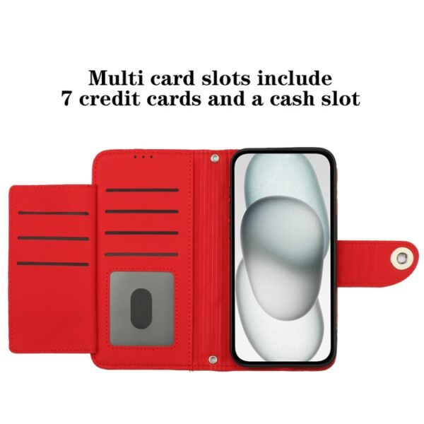 Rhombic Texture Flip Leder Handyhülle mit Trageband, For Ulefone Note 18 Ultra, For Ulefone Note 14 – Bild 4