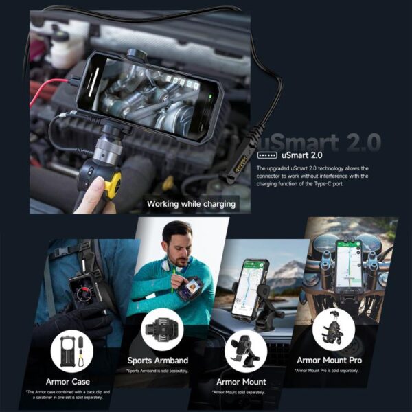 Ulefone Armor 28 Pro 16GB+512GB, Night Vision, 10600mAh, 6.67 inch + 1.04 inch Android 15 5G – Bild 23