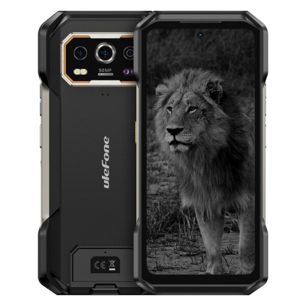 Ulefone Armor 27 Pro-Telefon, 12 GB + 256 GB, Nachtsicht, 10600 mAh, 6,78 Zoll Android 14 MediaTek Dimensity 6300 Octa Core, Netzwerk: 5G, NFC