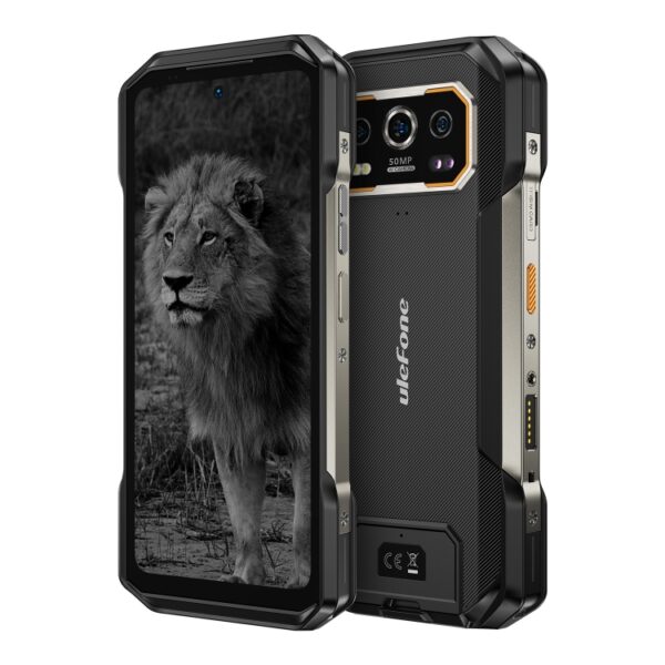 Ulefone Armor 27 Pro-Telefon, 12 GB + 256 GB, Nachtsicht, 10600 mAh, 6,78 Zoll Android 14 MediaTek Dimensity 6300 Octa Core, Netzwerk: 5G, NFC – Bild 3
