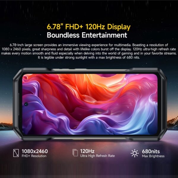 Ulefone Armor 27T Pro Wärmebildgebung, 12 GB + 256 GB, Nachtsicht, 10600 mAh, 6,78 Zoll Android 14, 5G – Bild 12