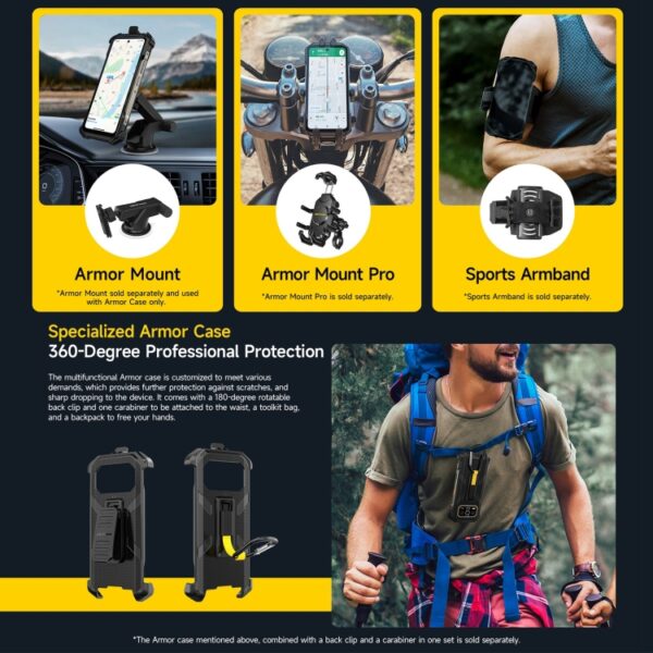Ulefone Armor 27T Pro Wärmebildgebung, 12 GB + 256 GB, Nachtsicht, 10600 mAh, 6,78 Zoll Android 14, 5G – Bild 14