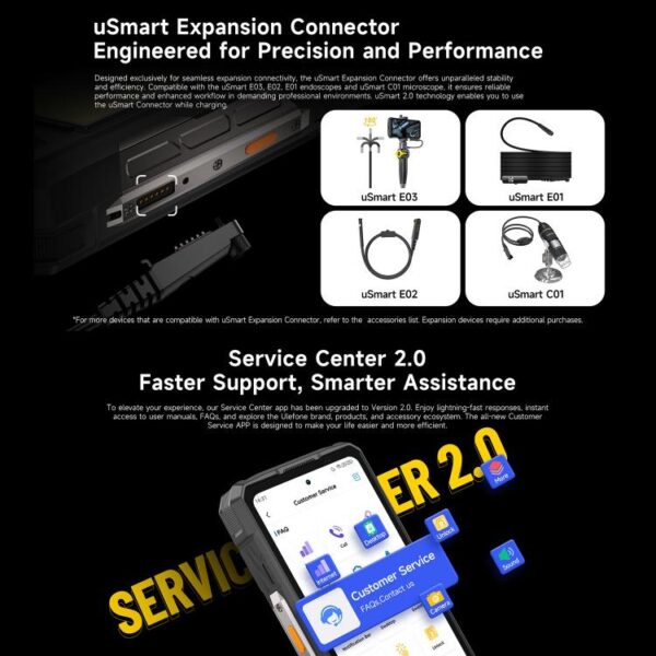 Ulefone Armor 33 12GB+512GB, 6.95, 4G, OTG, NFC, grosses LED Licht *Vorverkauf* Lieferungen ab 12.08.25 – Bild 23