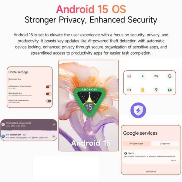 Ulefone Tab A10 Pro Tablet PC, 6GB+128GB, 8.68 inch Android 15 MediaTek Helio G91 Octa Core 4G Network, EU Plug – Bild 12