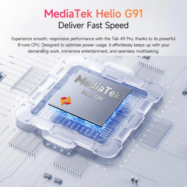 Ulefone Tab A10 Pro Tablet PC, 6GB+128GB, 8.68 inch Android 15 MediaTek Helio G91 Octa Core 4G Network, EU Plug – Bild 10