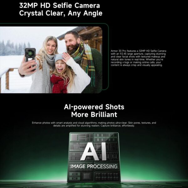 Ulefone Armor 33 Pro 16GB+512GB, Night Vision, 6.95 inch + 3.4 inch Dual Screen – Bild 14