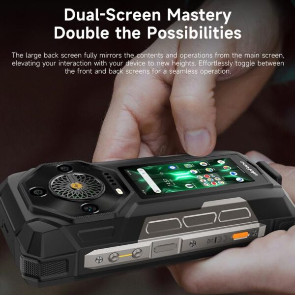 Ulefone Armor 33 Pro 16GB+512GB, Night Vision, 6.95 inch + 3.4 inch Dual Screen – Bild 7