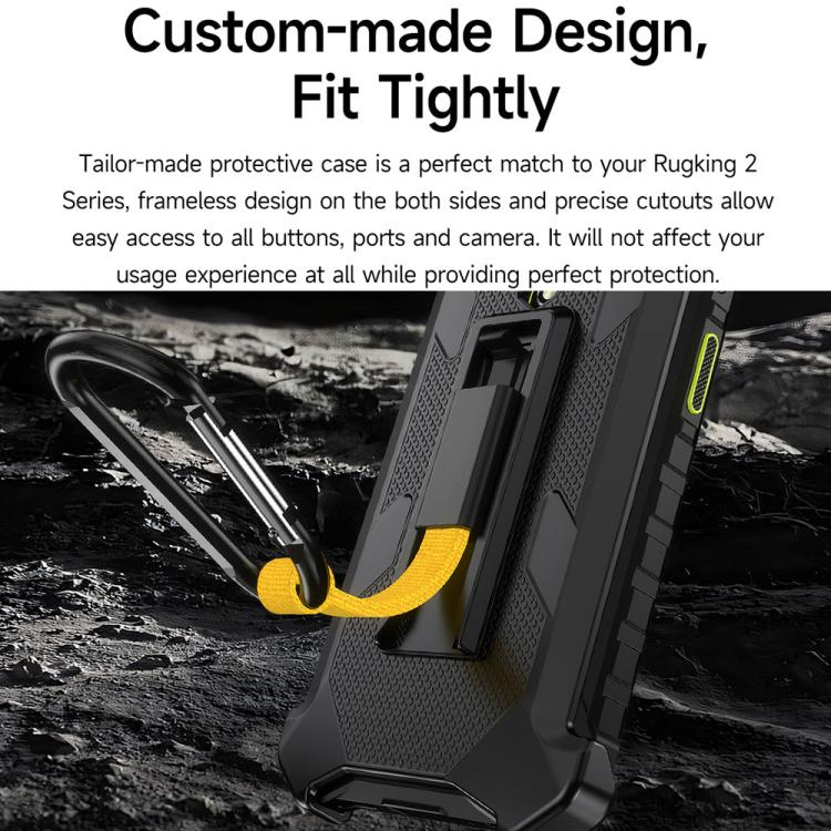 Ulefone Armor Back Clip-Telefonhülle mit Karabiner – Bild 7