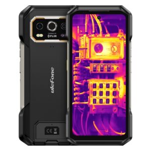 Robustes Ulefone Armor 27T Pro-Telefon, Wärmebildgebung, 12 GB + 256 GB, Nachtsicht, 10600 mAh, 6,78 Zoll Android 14 MediaTek Dimensity 6300 Octa Core, Netzwerk: 5G, NFC, Armor 27T Pro
