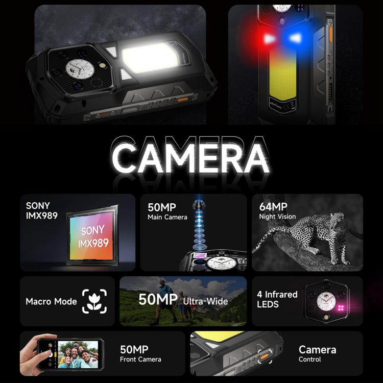 Ulefone Armor 29 Pro Thermal Version – 16 GB + 512 GB, Nachtsicht, 6,67 Zoll + 1,04 Zoll Display, Android 15 – Bild 5